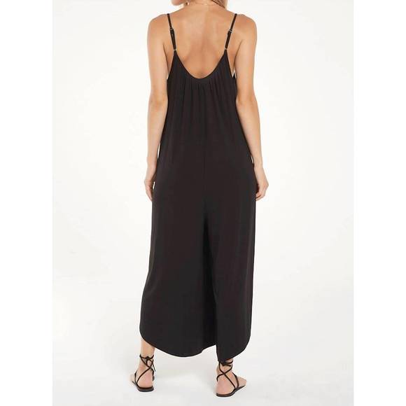 NEW Z SUPPLY flared jumpsuit in black - Picture 3 of 3